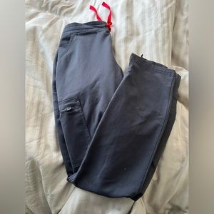 Figs charcoal yola scrub bottoms Xxs